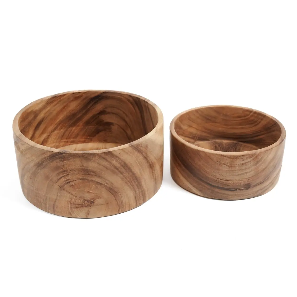 Saladier en bois de suar Bazar Bizar - L – Image 8