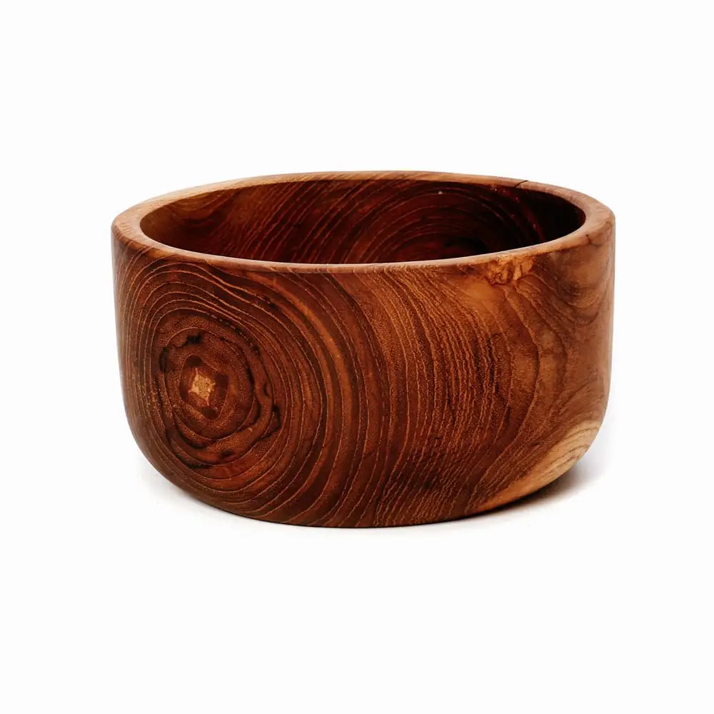 Bazar Bizar De Teak Root Salade Kom - S - Afbeelding 12