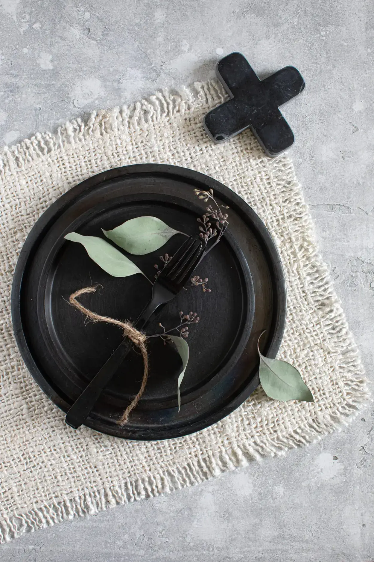 Set de 4 sets de table Oh My Gee Bazar Bizar - Crème – Image 3