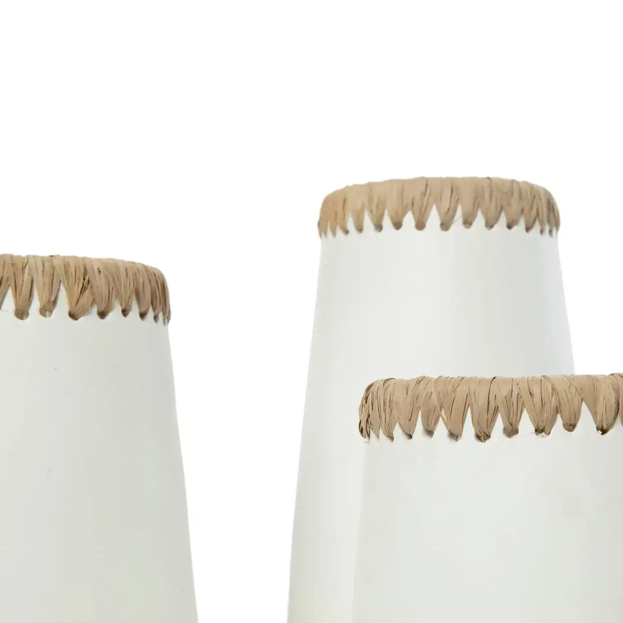 Bazar Bizar De Sneaky Vaas - Wit Naturel - M - Afbeelding 7