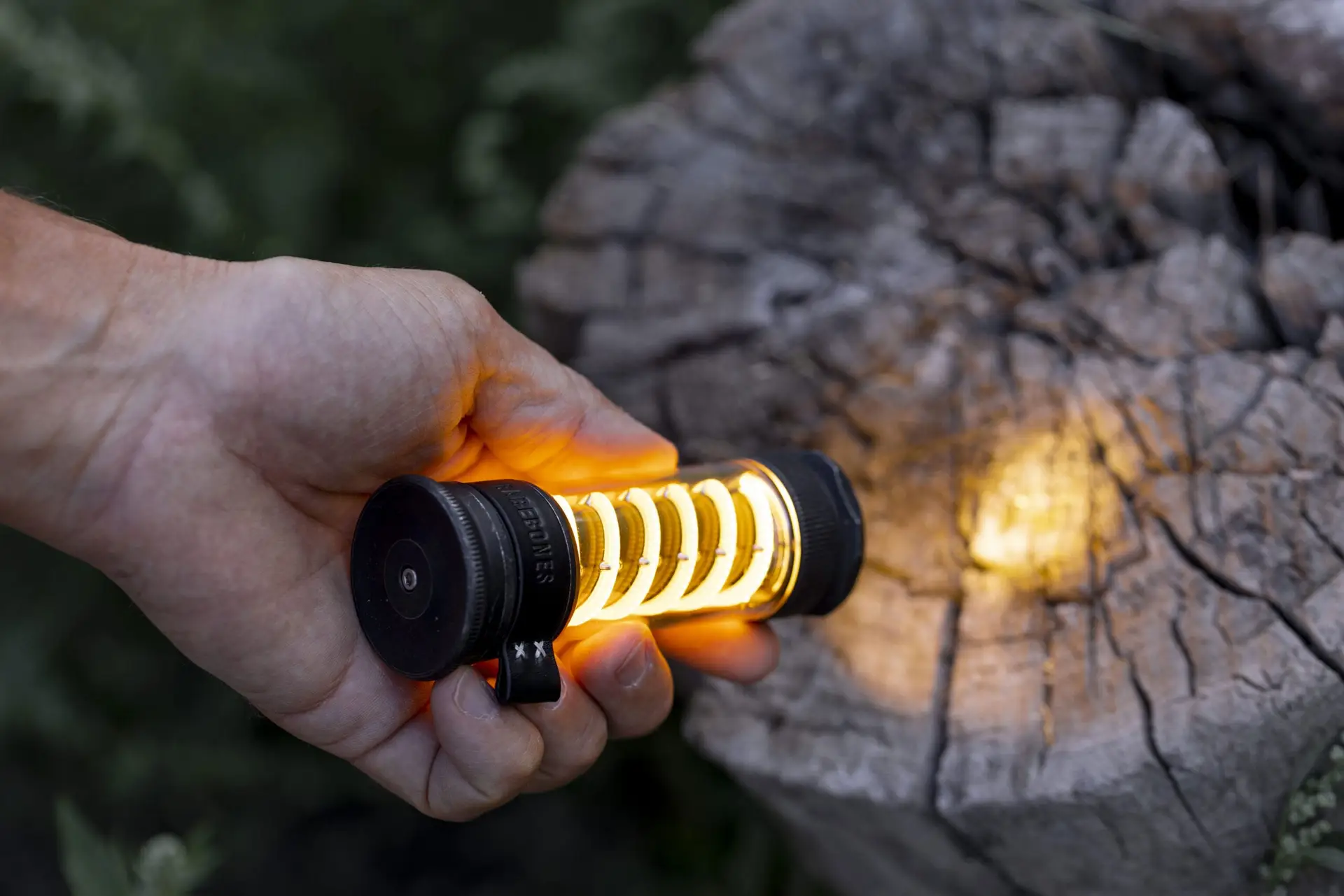 Edison light stick tumbled steel - Image 9