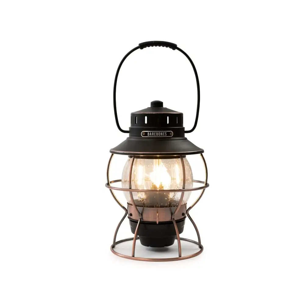 Railroad lantern antique bronze - Image 2