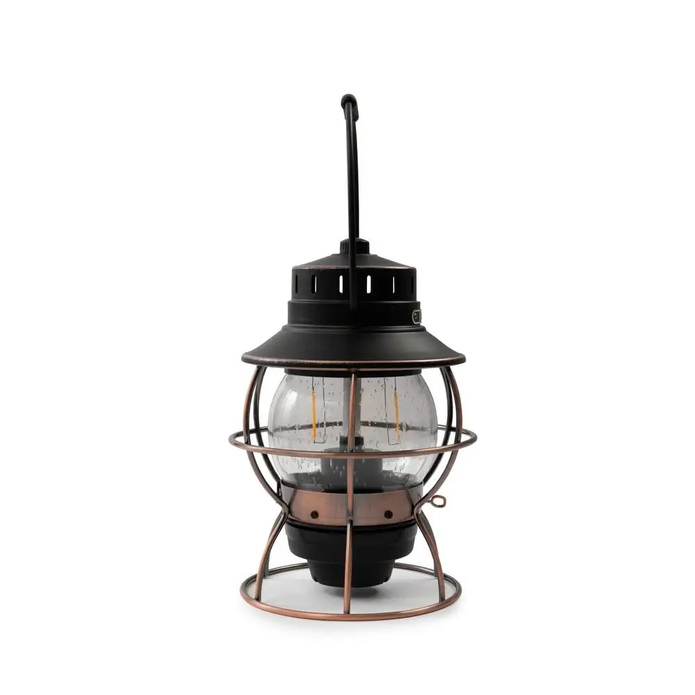 Railroad lantern antique bronze - Image 3