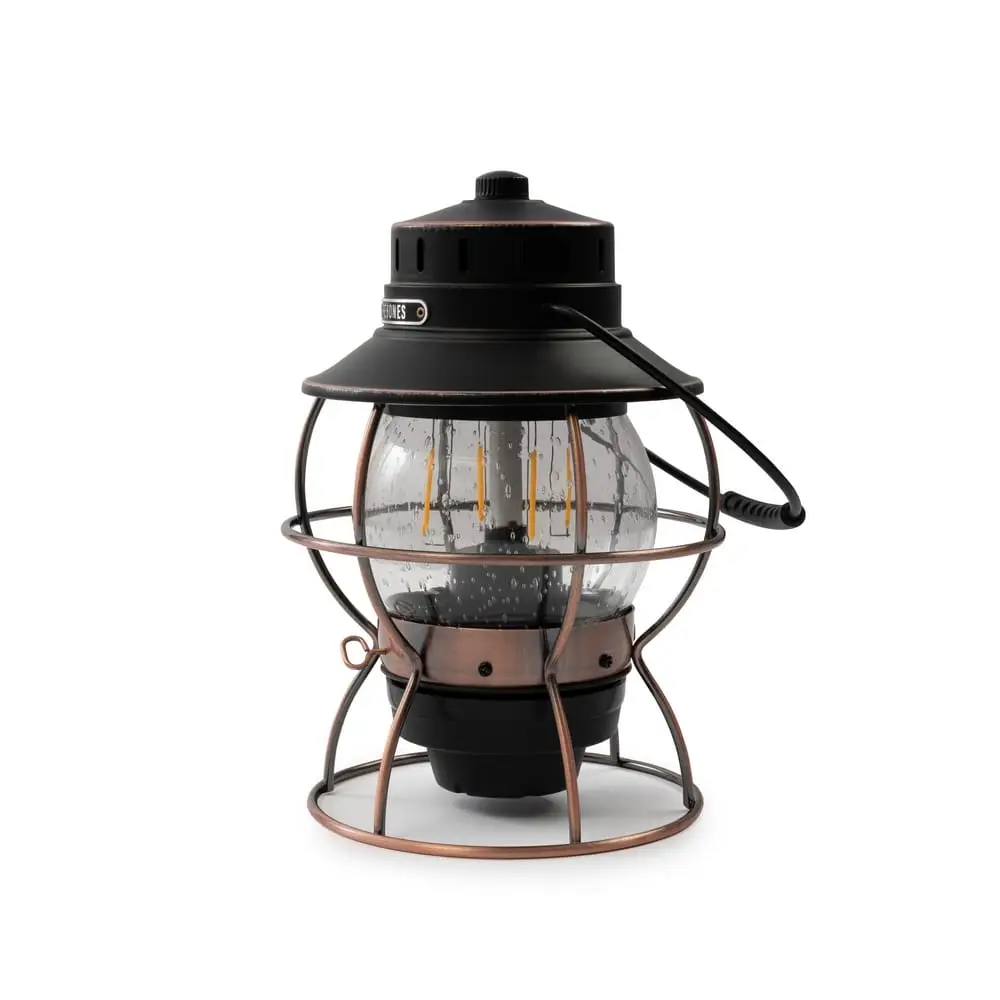 Railroad lantern antique bronze - Image 4