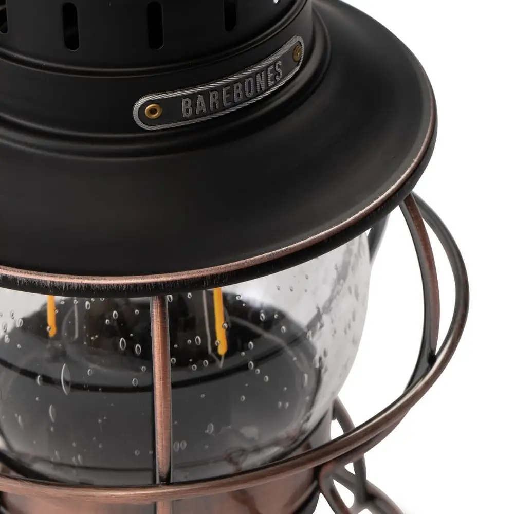 Railroad lantern antique bronze - Image 6