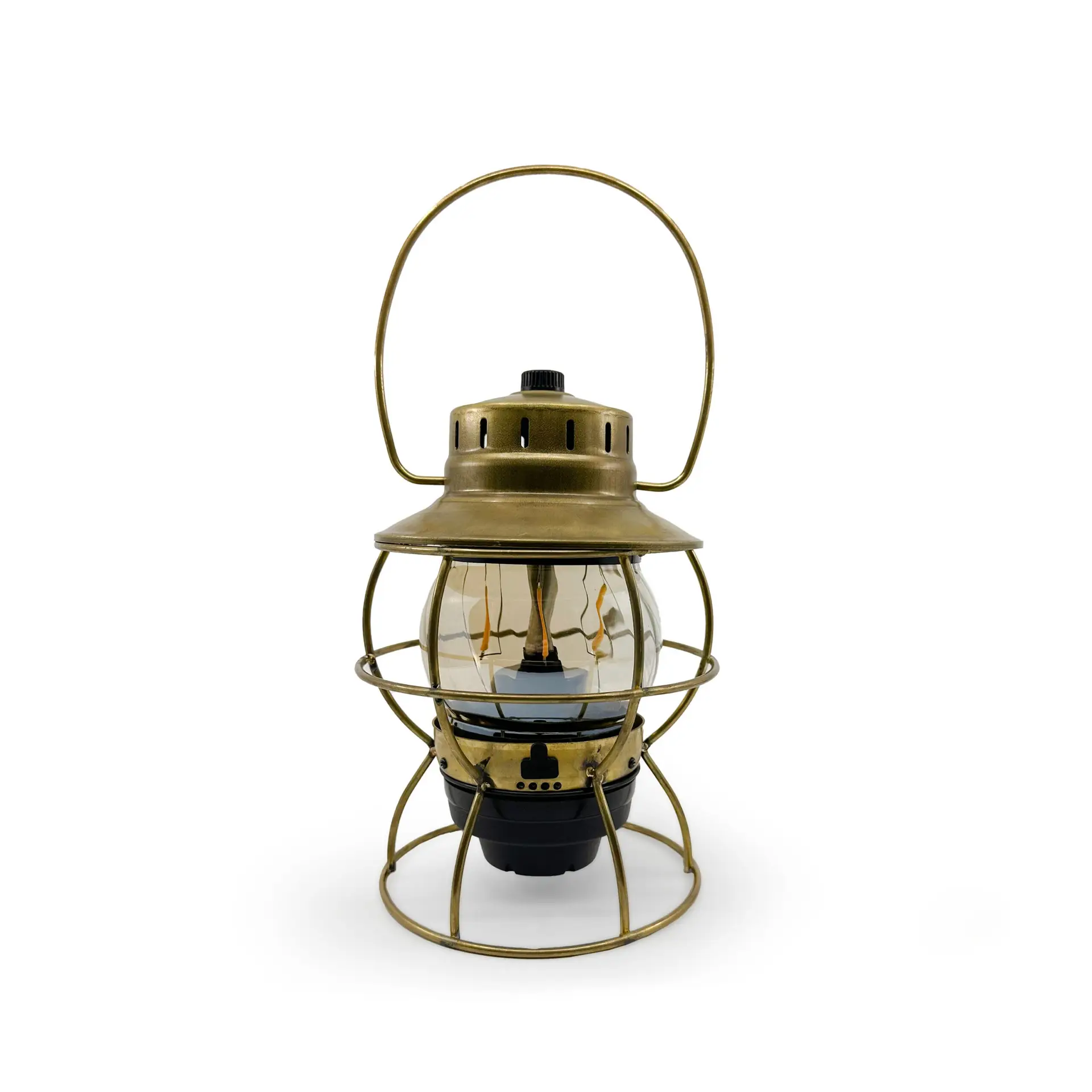 Copper railroad lantern - Image 6