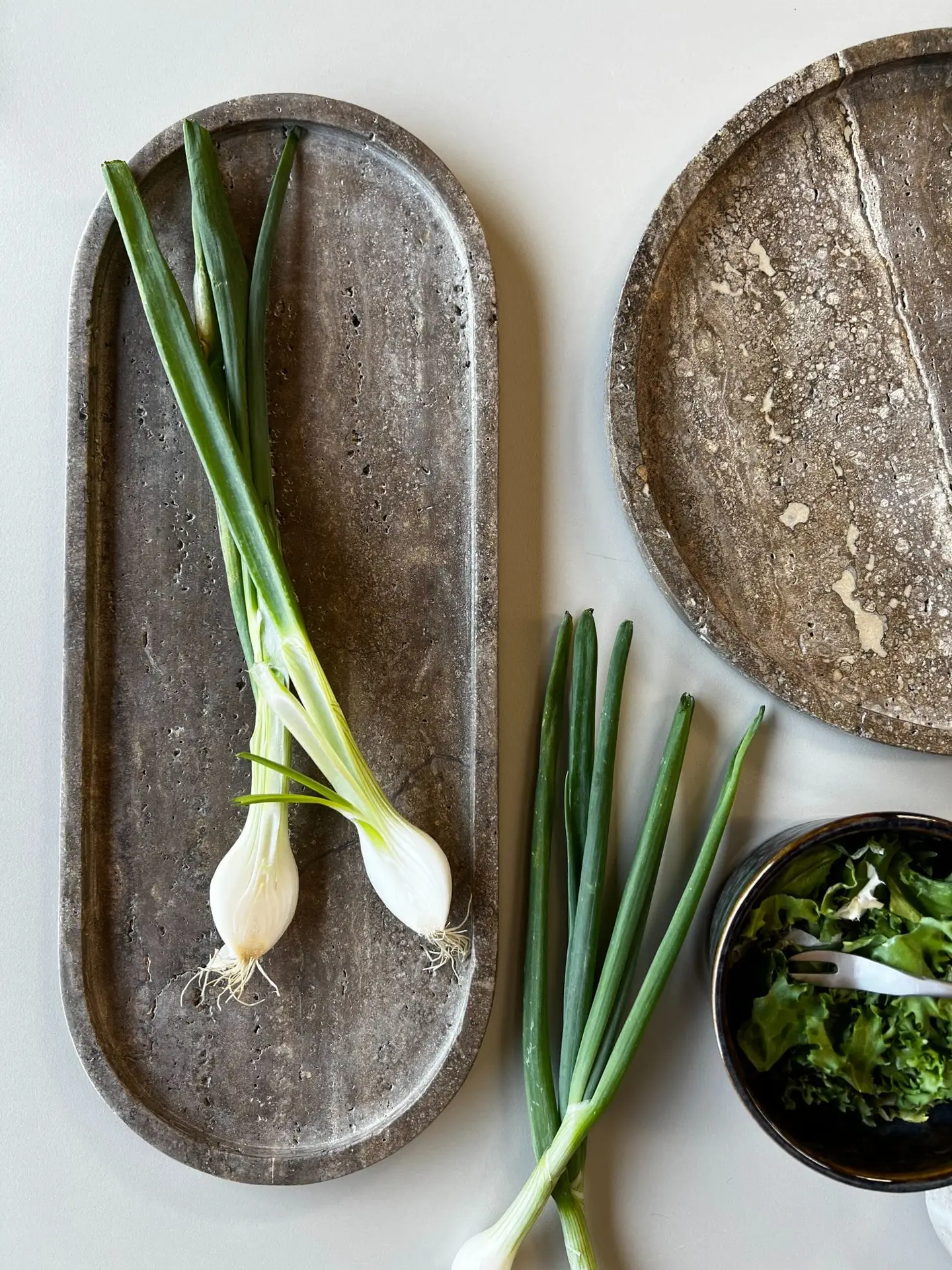 Oval stoneware plate 38x15cm - Image 12