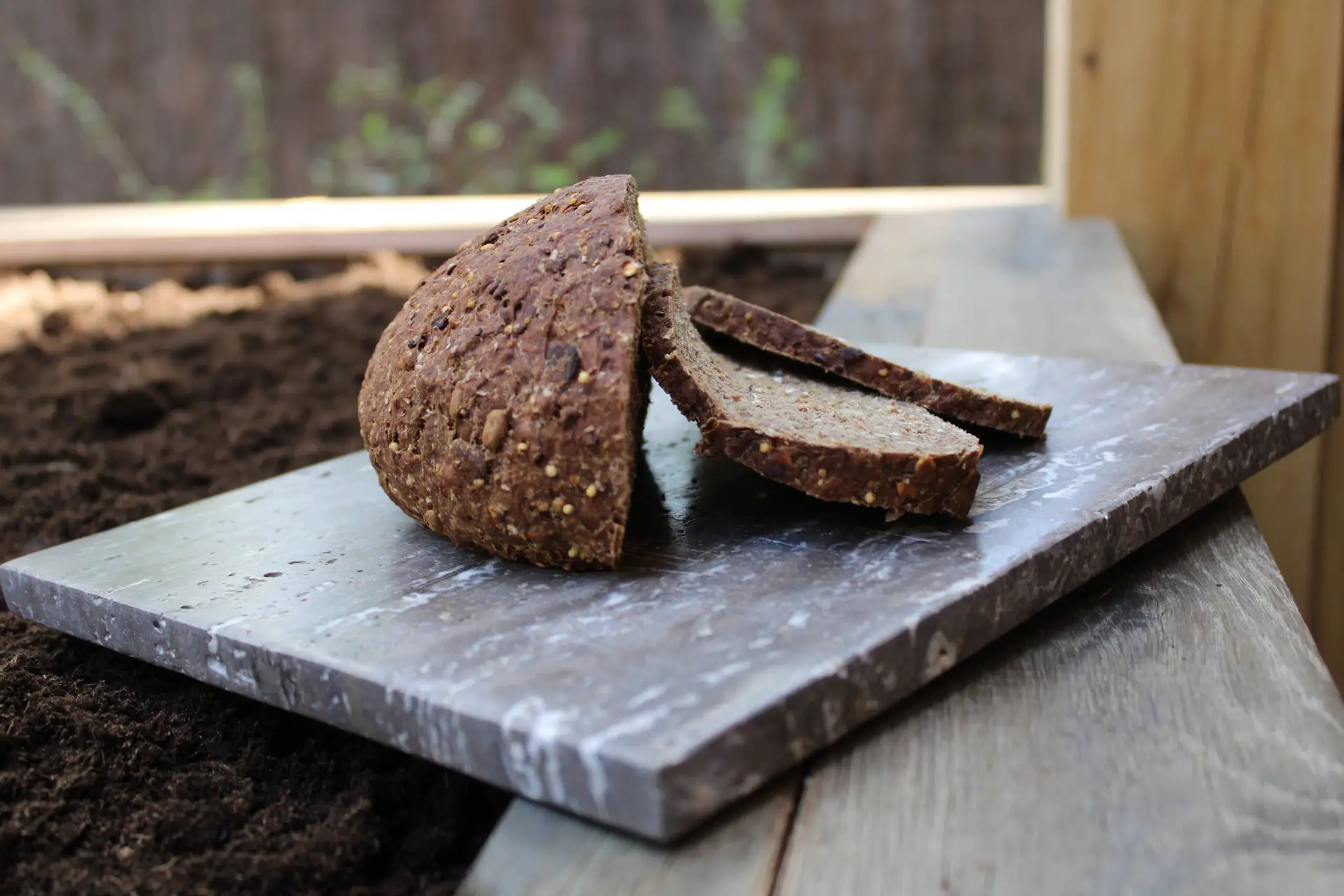 Bord stoneware rechthoekig 22,5x30cm - Afbeelding 2