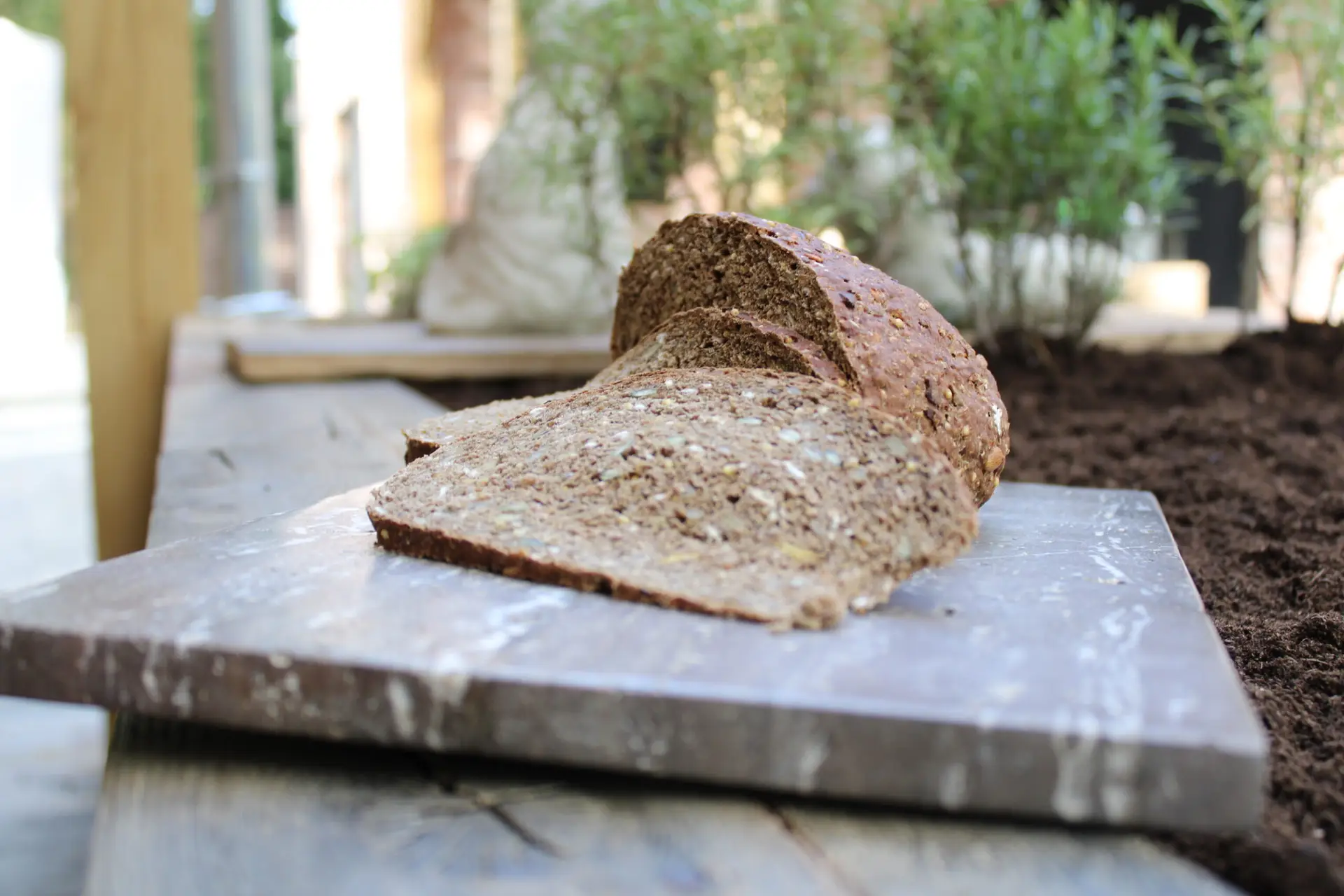 Bord stoneware rechthoekig 22,5x30cm - Afbeelding 4