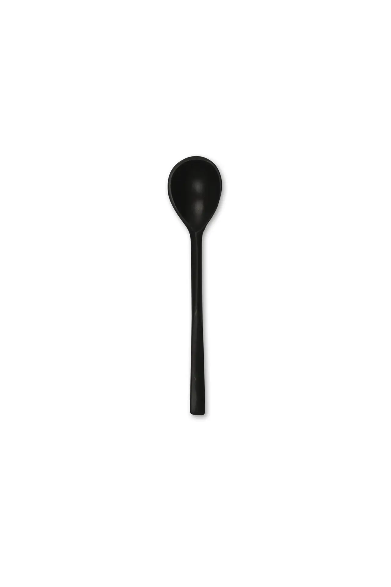 Cuillère Noire 7,5 cm - Lot de 6