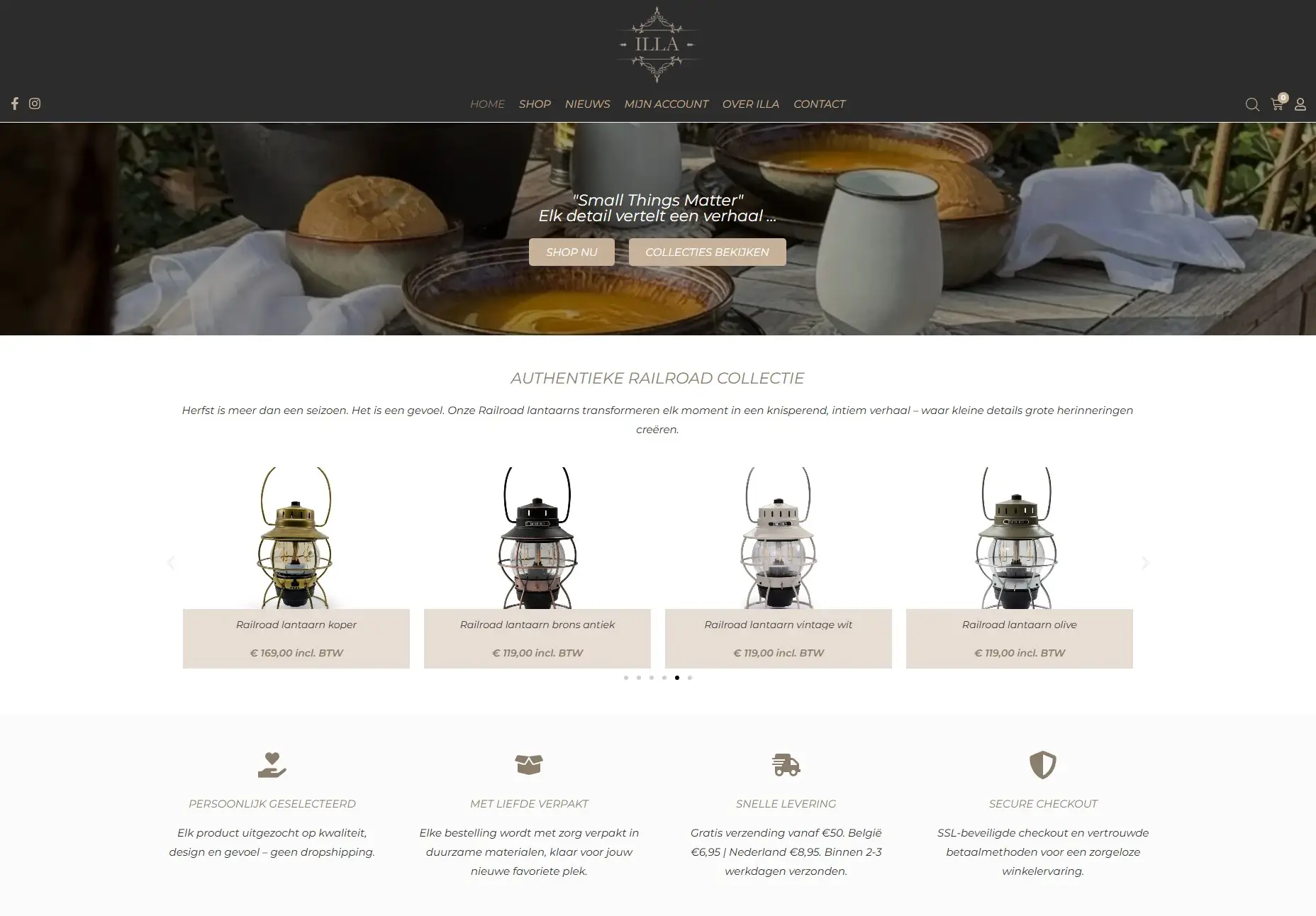 Read more about the article Our Brand New Website: Small Things Matter (11/2025)